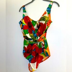 Women’s Multi-Colored Bathing Suit.